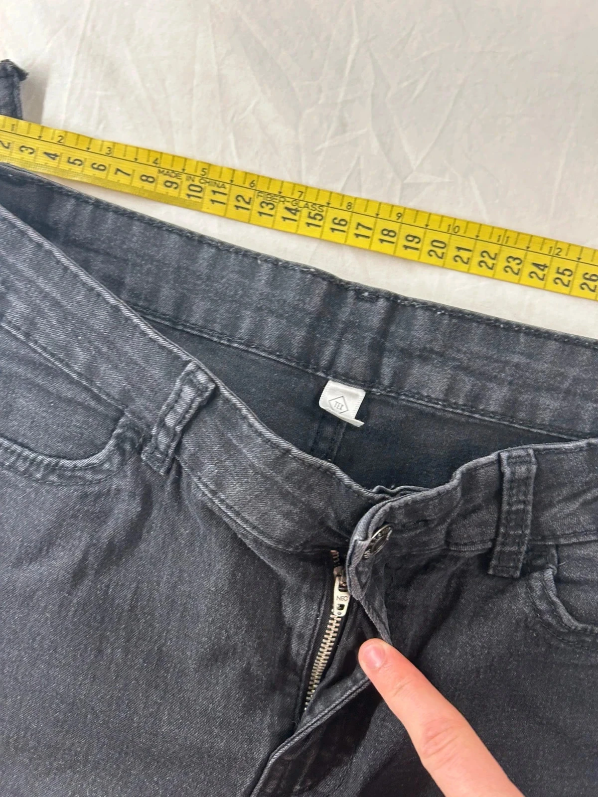 Straight cut black jeans tex – photo 6